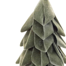 Load image into Gallery viewer, Fabric Trees Tabletop Sculpture (Set of 2) - Green