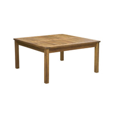 Load image into Gallery viewer, Perla - Rustic Square Coffee Table With Block Legs