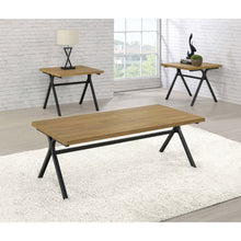 Load image into Gallery viewer, 3 Piece Occasional Set, Coffee Table And 2 End Tables - Brown