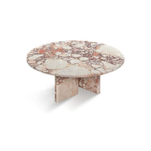 Load image into Gallery viewer, Diamond - Marble Coffee Table With Polished Surface For Living Room - Pink