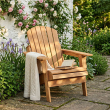 Load image into Gallery viewer, Oversize Outdoor Folding Adirondack Chair, Patio Chair For Garden