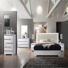 Load image into Gallery viewer, 2 Drawer Nightstand, Bedside Table - White