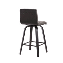 Load image into Gallery viewer, Iron Swivel Low Back Bar Height Bar Chair - Gray And Black