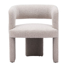 Load image into Gallery viewer, Boucle Contemporary Arm Chair - Beige