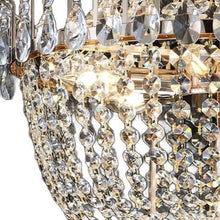 Load image into Gallery viewer, Metal Chandelier Ceiling Light - Gold