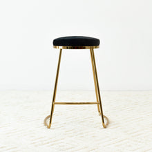 Load image into Gallery viewer, Jane - 26" Mid-Century Modern Luxury Upholstered Stool