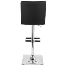 Load image into Gallery viewer, Captain - Contemporary Adjustable Barstool With Swivel - Black