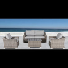 Load image into Gallery viewer, Stylish Sofa Seating Group With Cushions Perfect For Outdoor Gatherings