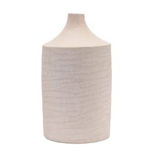 Load image into Gallery viewer, Recycled Cylinder Jug Floor Vase - Beige
