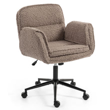 Load image into Gallery viewer, Criss Cross Swivel Desk Chair With Adjustable Armrests & Wheels For Home Office