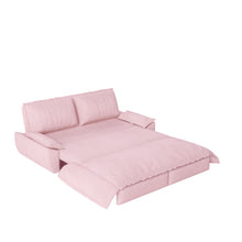 Load image into Gallery viewer, Queen Pull Out Sofa Bed, 3 In 1 Convertible Sleeper Sofa
