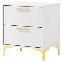 Load image into Gallery viewer, Karena - 2 Drawer Rectangular Nightstand - White