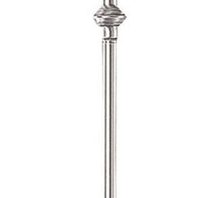 Load image into Gallery viewer, Swing Arm Floor Lamp With Beige Fabric Empire Shade - Nickel