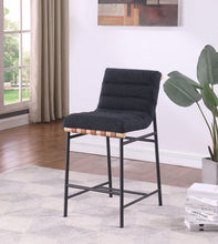 Load image into Gallery viewer, Lahni - 17" Boucle Fabric Counter Height Chair