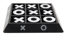 Load image into Gallery viewer, Dark Tic Tac Toe Game Sculpture - Nickel