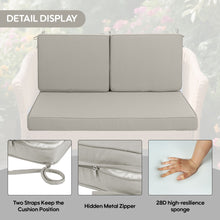 Load image into Gallery viewer, Deep Seat Waterproof Replacement Patio Chair Cushions For Patio Furniture