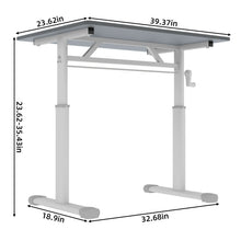 Load image into Gallery viewer, Adjustable Home Office Desk