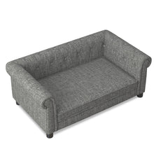 Load image into Gallery viewer, Modern Elegant Rectangle Pet Bed, Durable Elevated Dog Sofa