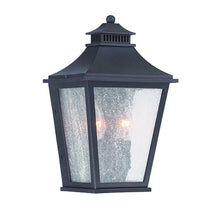 Load image into Gallery viewer, Two Light Pocket Lantern Wall Light - Matte Black