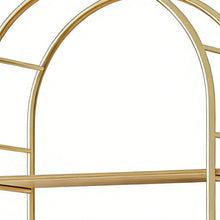 Load image into Gallery viewer, Adjustable Three Tier Etagere Bookcase - White