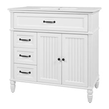 Load image into Gallery viewer, Bathroom Vanity With Sink, Freestanding Cabinet & Drawers