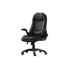 Load image into Gallery viewer, Office Chair, Adjustable Height, Swivel, Ergonomic, Armrests, Contemporary & Modern - Black