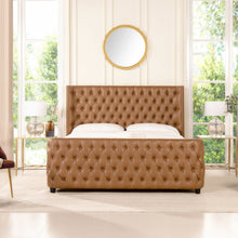Load image into Gallery viewer, Brooklyn - Tufted Panel Bed Headboard And Footboard Set