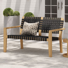 Load image into Gallery viewer, Woven Rope Outdoor Deep Seating Porch Loveseat For Garden