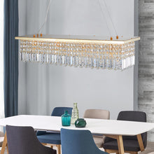 Load image into Gallery viewer, 39'' Chandelier Metal Ceiling Light - Gold