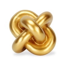 Load image into Gallery viewer, Knot Tabletop Sculpture - Gold