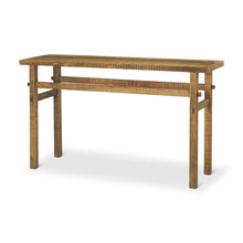 Load image into Gallery viewer, Solid Wood Distressed Console Table (605611) - Brown