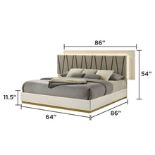 Load image into Gallery viewer, Stanley - Bedroom Set With LED Headboard