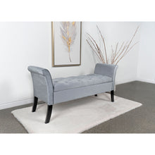 Load image into Gallery viewer, Pasley - Rolled Arm Storage Bench
