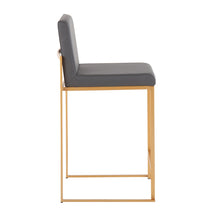 Load image into Gallery viewer, Fuji - Contemporary High Back Stylish Counter Stool
