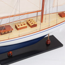Load image into Gallery viewer, Hand Painted Model Boat (624688) - Light Brown / White