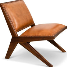 Load image into Gallery viewer, Colin - Lounge Chair - Brown / Tan