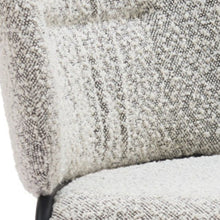 Load image into Gallery viewer, Fabric Upholstered Dining Side Chairs (Set of 2) - Gray / Black