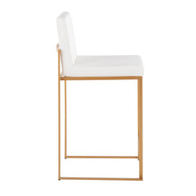 Load image into Gallery viewer, Fuji - Contemporary High Back Stylish Counter Stool