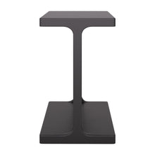 Load image into Gallery viewer, 20" Solid Wood Pedestal End Table - Black