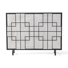 Load image into Gallery viewer, Dorothy - Modern Single Panel Iron Fire Screen