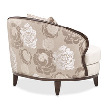 Load image into Gallery viewer, Camellia Field - Velvet Matching Chair - Beige / Dark Brown