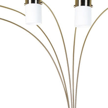 Load image into Gallery viewer, Five Metal Floor Lamp - Light Gold
