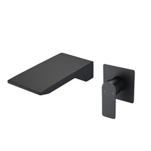 Load image into Gallery viewer, Modern Wall Mount Bathroom Sink Faucet With Waterfall Spout