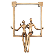 Load image into Gallery viewer, People Tabletop Sculpture - Bronze
