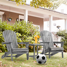 Load image into Gallery viewer, Lounge Patio Chair For Garden Outdoor Wooden Folding Adirondack Chair (Set of 2) Solid Cedar Wood Lounge Patio Chair For Garden
