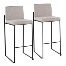 Load image into Gallery viewer, Fuji - Contemporary High Back Barstool Elegant Design