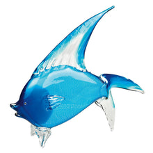Load image into Gallery viewer, Murano Fish Figurine Tabletop Sculpture (376122) - Blue