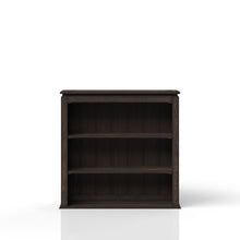 Load image into Gallery viewer, 2 Shelf Bookcase Hutch - Chocolate
