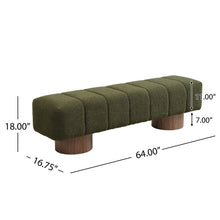 Load image into Gallery viewer, Upholstered Dining Bench For Dining Room