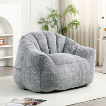 Load image into Gallery viewer, Beanbag Chair, Beanbag Sofa Chair With Armrests Stuffed High Density Foam